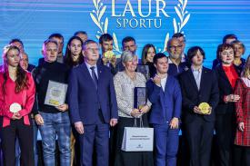 Jan Wolczko z Małopolskim Laurem Sportu 2025 za rekord świata w lekkoatletyce.