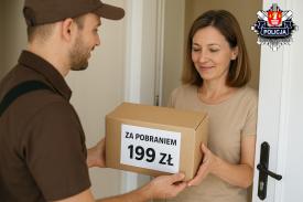 Uwaga na fałszywe paczki za pobraniem! Oszuści znów aktywni w powiecie suskim. 