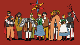 Orszak Trzech Króli i Góralskie Kolędowanie w Zawoi.