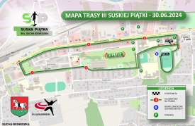 Utrudnienia w ruchu w dniu 30 czerwca 2024 r. w związku z biegiem ulicznym
