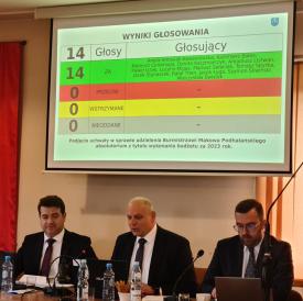 Burmistrz Makowa Podhalańskiego z absolutorium.