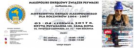 Mistrzostwa Okręgu Małopolskiego w Pływaniu Młodzików