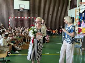 Koniec Pewnej Ery - ZSP w Skawicy pożegnał Panią Dyrektor po 20 Latach Pracy.