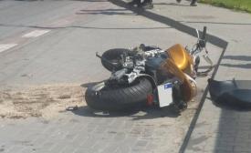 Stryszawa: Wypadek z udziałem motocyklisty