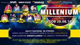 MILLENIUM Festival po raz pierwszy w Parku Rozrywki Energylandia w Zatorze!