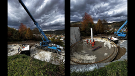 Sucha Beskidzka zabezpiecza się przed suszą! Powstają dwa potężne zbiorniki na wodę.
