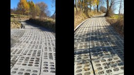 Nowa nawierzchnia na os. Zającówka w Kojszówce.