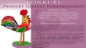 Trwa VIII EDYCJA KONKURSU „PRODUKT LOKALNY PODBABIOGÓRZA”