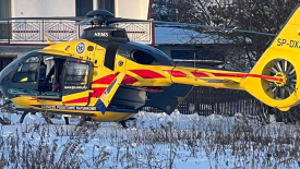 Groźny wypadek w Zawoi. Dziecko przetransportowane śmigłowcem do Krakowa