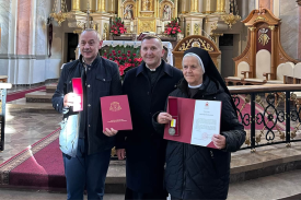 W makowskim sanktuarium wręczono medale za zasługi dla Archidiecezji Krakowskiej.