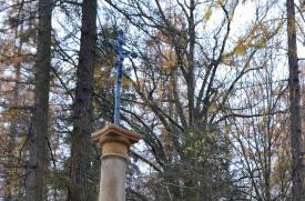 Samorząd Miasta odnowił 160-letnią kolumnę z żelaznym krzyżem.