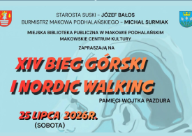 XIV Bieg Górski i Nordic Walking pamięci Wojtka Pazdura już 25 lipca w Makowie Podhalańskim. Trwają zapisy.