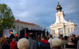 W 13. rocznicę śmierci papieża wielki koncert TVP na rynku w Wadowicach