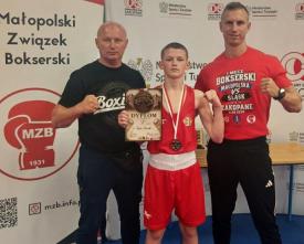 Świetny debiut Dawida Pająka w reprezentacji Małopolski. Wygrał z mistrzem Śląska.