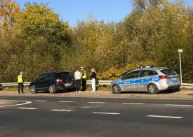 Zdarzenie drogowe w Suchej Beskidzkiej. 