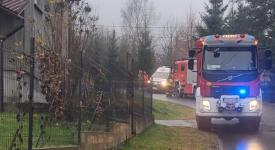  Tragiczny pożar w Skawicy. Zginął 60-letni mężczyzna