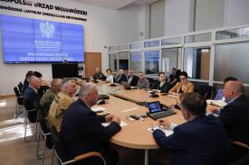 Wojewoda małopolski zwołał posiedzenie Wojewódzkiego Zespołu Zarządzania Kryzysowego.