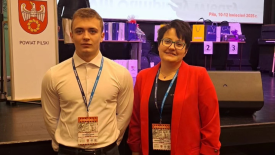 Szymon Polak finalistą Olimpiady Wiedzy i Umiejętności Budowlanych.