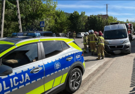 Uwaga kierowcy! Utrudnienia po zdarzeniu drogowym w Lachowicach