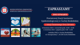 Dni Otwarte Powiatowej Stacji Sanitarno-Epidemiologicznej w Suchej Beskidzkiej.