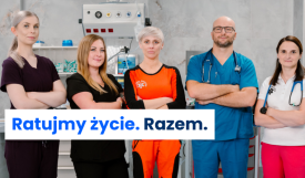„Ratujmy życie. Razem” – apel o szacunek i współpracę.
