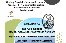 XIX Rajd Górski Im. Bł. Kard. Stefana Wyszyńskiego. 