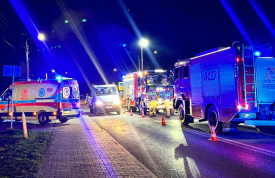 Kolizja drogowa w Stryszawie !