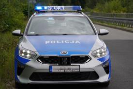 Lachowice: Stracił panowanie nad pojazdem. Pasażer trafił do szpitala.