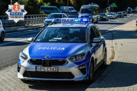 Długi weekend - działania policji na drogach powiatu suskiego. 