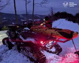 Spokojniejsze święta w Beskidach. GOPR podsumowuje interwencje i kończy sezon narciarski.