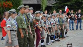 Mieszkańcy powiatu uczcili 74. rocznicę wybuchu Powstania Warszawskiego