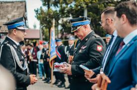 Podziękowania po Jubileuszu 80-lecia OSP Maków Dolny. 
