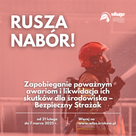 „Zapobieganie poważnym awariom i likwidacja ich skutków dla środowiska&quot; - nabór wniosków.
