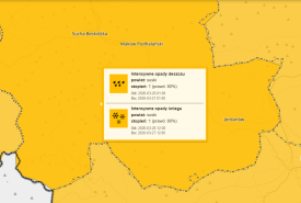 Uwaga na załamanie pogody w regionie – wydano ostrzeżenia meteorologiczne!