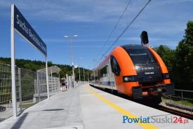 Łącznica i nowy przystanek w Suchej Beskidzkiej gotowe dla podróżnych