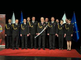 Bryg. Mariusz Leśniakiewicz oficjalnie objął stanowisko Komendanta Powiatowego PSP w Myślenicach.