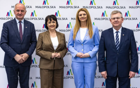 Samorządowcy z regionu spotkali się z wicemarszałkiem. Rozmowy o inwestycjach i funduszach europejskich.