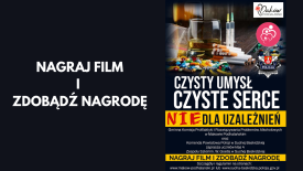 Konkurs dla uczniów klas 4 w ramach projektu - Czysty Umysł, Czyste Serce - Nie Dla Uzależnień.