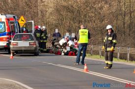 Sucha Beskidzka: Trzech  rannych motocyklistów