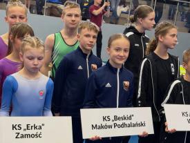 Sukcesy zawodników KS Beskid w Pucharze Polski w Wilkowicach.