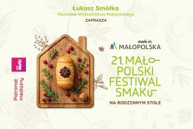 Wójt Paweł Paździora zaprasza na Małopolski Festiwal Smaku. Kulinarne święto zawita do Jaszczurowej na Jeziorem Mucharskim. 