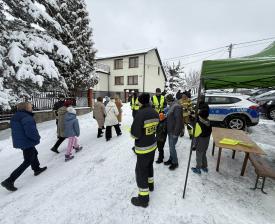 Wspólna akcja dla bezpieczeństwa pieszych w Kurowie.