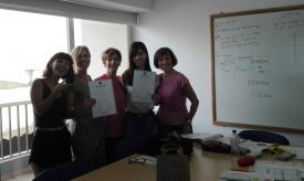 Nauczycielki z SOSW w Makowie Podhalańskim na kursie językowym w European School English 