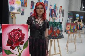 Dusza Artysty - Wernisaż Anny Borowy w MCK.