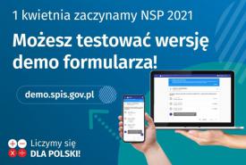 Przed spisem powszechnym można wypełnić wersję demo