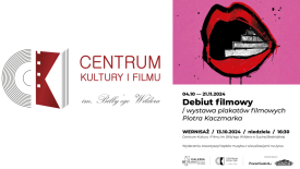Wernisaż wystawy plakatów filmowych Piotra Kaczmarka.
