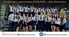 Jubileusz 70-lecia Orkiestry OSP Bystra Podhalańska już 20 czerwca.