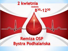 Bystra Podhalańska: Akcja krwiodawstwa