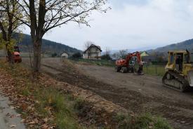 Stryszawa: Ruszyła budowa nowego parkingu przy cmentarzu