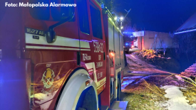 Wieczorna interwencja strażaków w Żarnówce.